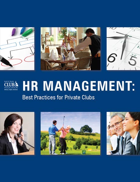 HR Management: Best Practices for Private Clubs - The National Club